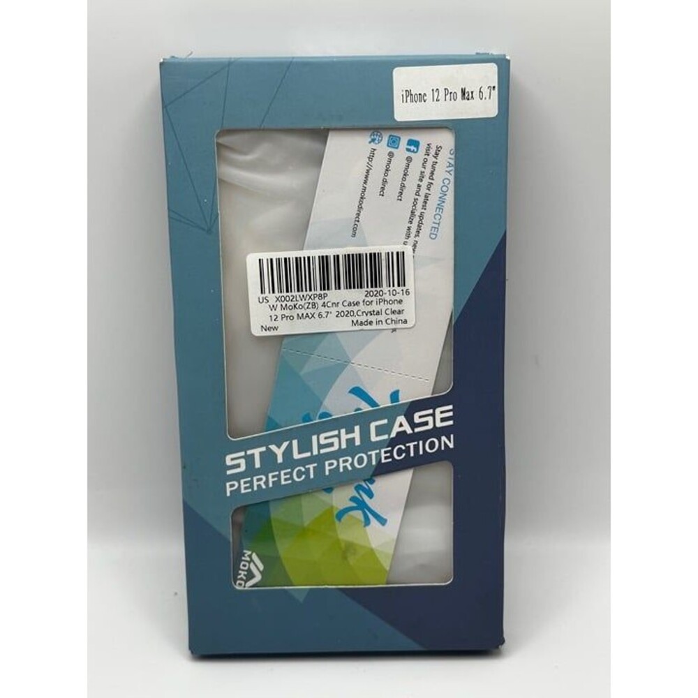 Stylish Crystal Clear Case for iPhone 12 Pro Max (6.7”) – Perfect Protection